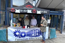 Der Grillstand der Fachschaften