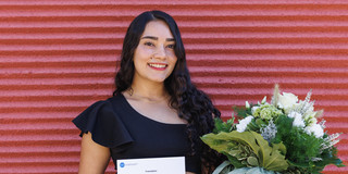 Maria Paula Gómez Cuervo, MMT-Studentin und Preisträgerin.