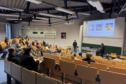Begrüßung der Teilnehmenden im Audimax