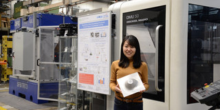 Frau Dr. Shiori Gondo aus Japan bei ihrem ersten Institutsbesuch am 30.03.2023