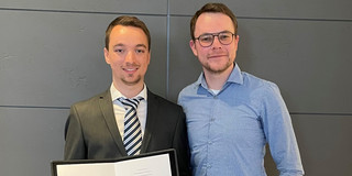 Alexander Wuttke mit Betreuer Joachim Hunker