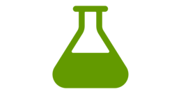 14,000 scientists grünes Symbol einer Flasche